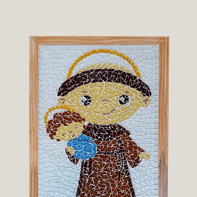 Quadro Santo Antônio Em Mosaico