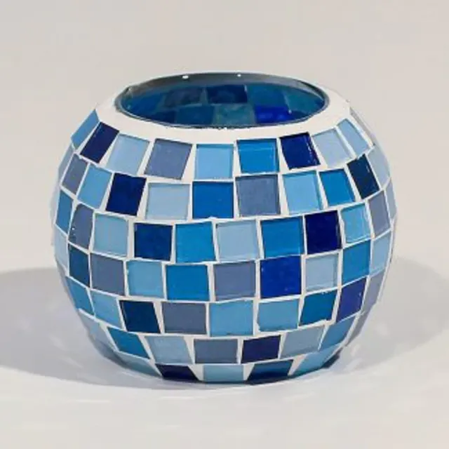 Vaso pote aquário baby – tons de azul