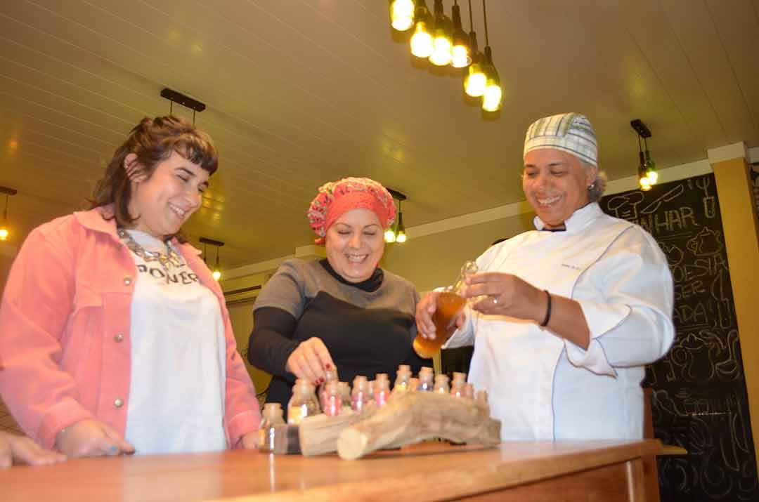PRIMEIRA AULA DO PROJETO NOSSA COZINHA FOI UM SUCESSO