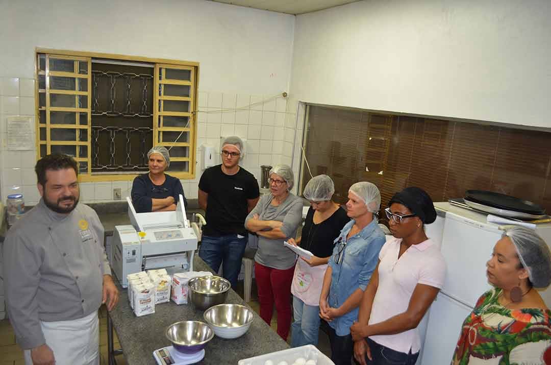 PRIMEIRA AULA DO PROJETO NOSSA COZINHA FOI UM SUCESSO