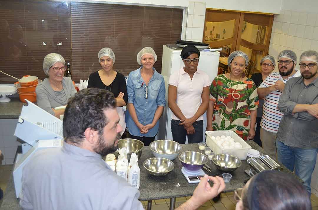 PRIMEIRA AULA DO PROJETO NOSSA COZINHA FOI UM SUCESSO