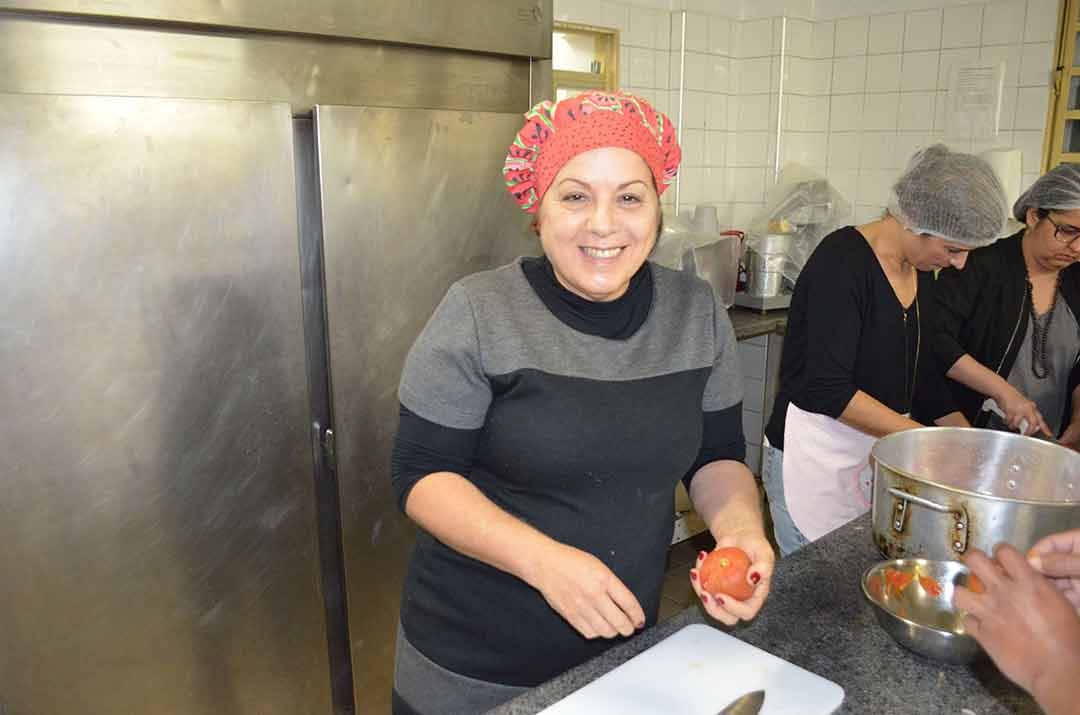 PRIMEIRA AULA DO PROJETO NOSSA COZINHA FOI UM SUCESSO