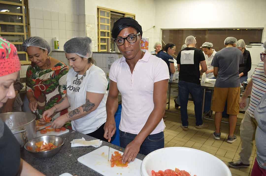 PRIMEIRA AULA DO PROJETO NOSSA COZINHA FOI UM SUCESSO