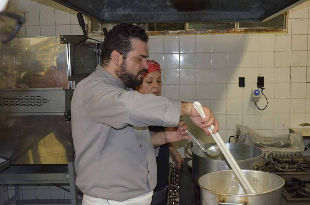 PRIMEIRA AULA DO PROJETO NOSSA COZINHA FOI UM SUCESSO