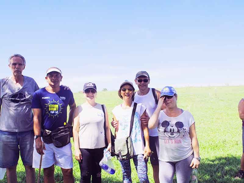 CAMINHADAS SOLIDÁRIAS NO CÂNDIDO FERREIRA SE TORNAM ATIVIDADES PERMANENTES