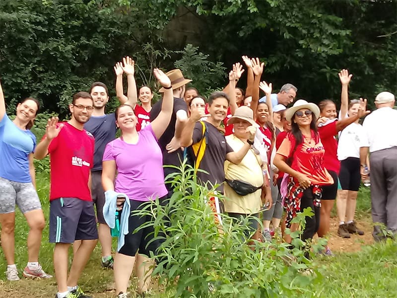 DIA 8 DE JUNHO TEM CAMINHADA SOLIDÁRIA NAS TRILHAS DO CÂNDIDO