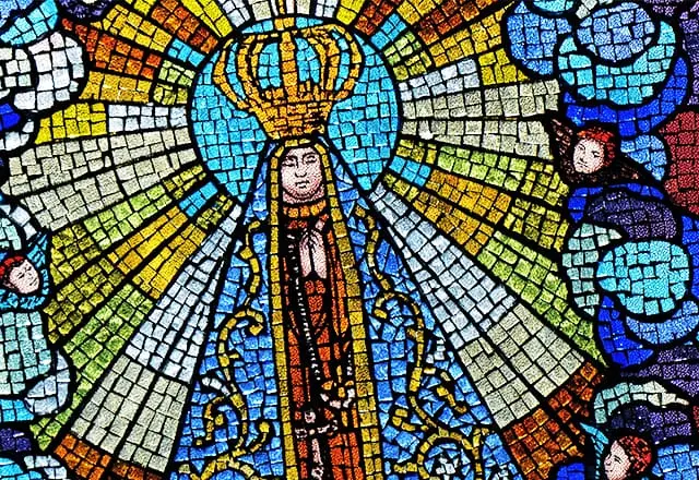 VITRAL PARA IGREJA N S APARECIDA