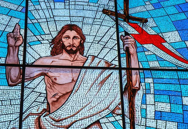 VITRAL RELIGIOSO JESUS CRISTO