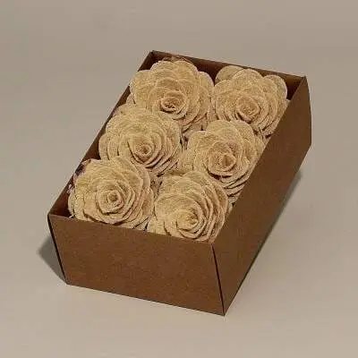 porta guardanapos de rosa decorativo