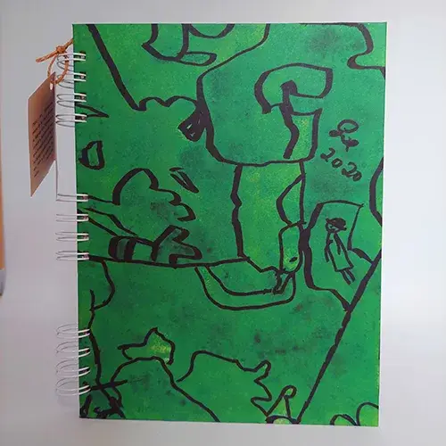 Caderno Universitário Artesanal