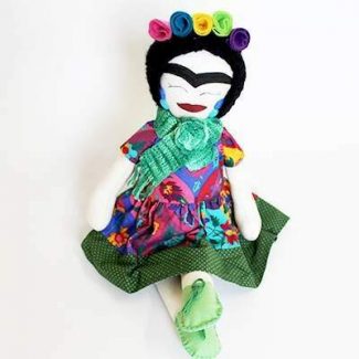 boneca de pano frida kahlo